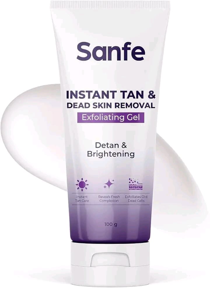 Sanfe Instant Tan & Dead Skin Removal Exfoliating Gel