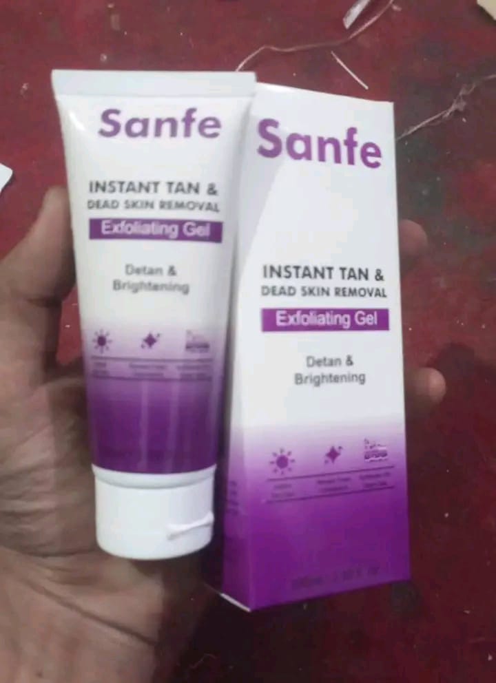 Sanfe Instant Tan & Dead Skin Removal Exfoliating Gel