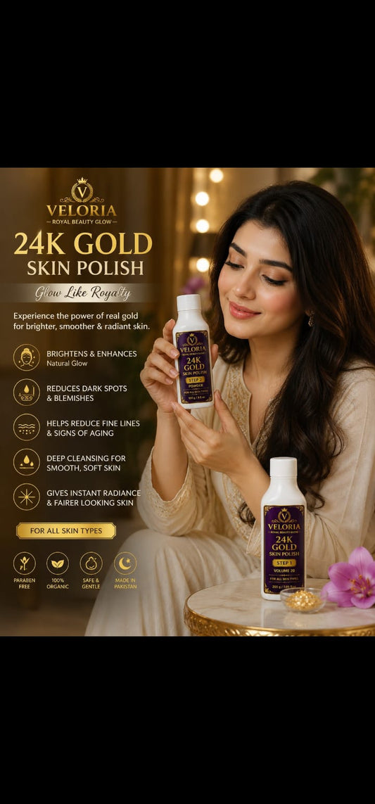 Veloria 24K Gold Skin Polish